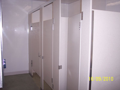 The bathroom after finished