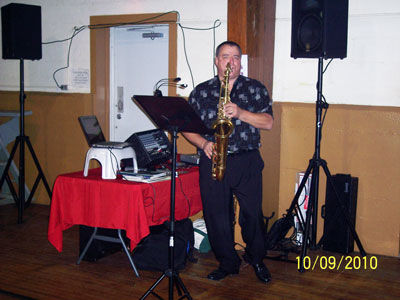 saxophone player
