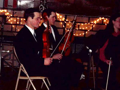the violin players